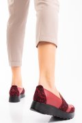 MOCASINI ROSII LEO PIELE NATURALA 2PC022