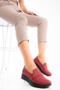 MOCASINI ROSII PIELE NATURALA 2PC022