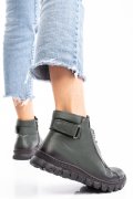 GHETE VERZI PIELE NATURALA 3PC560