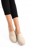 MOCASINI CREM PIELE NATURALA 2PC022