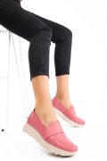 MOCASINI ROZ PIELE NATURALA 2PC022