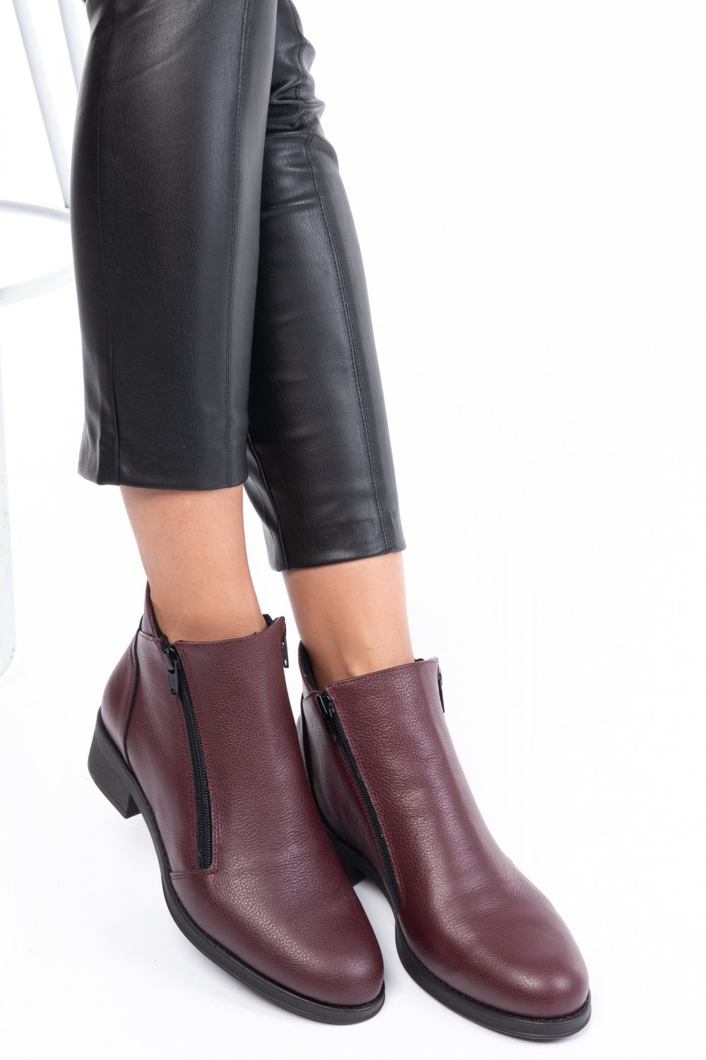 GHETE DAMA PIELE NATURALA  VISINII 0PC1