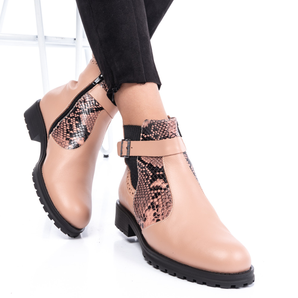 GHETE ROZ SNK PIELE NATURALA 0PC82