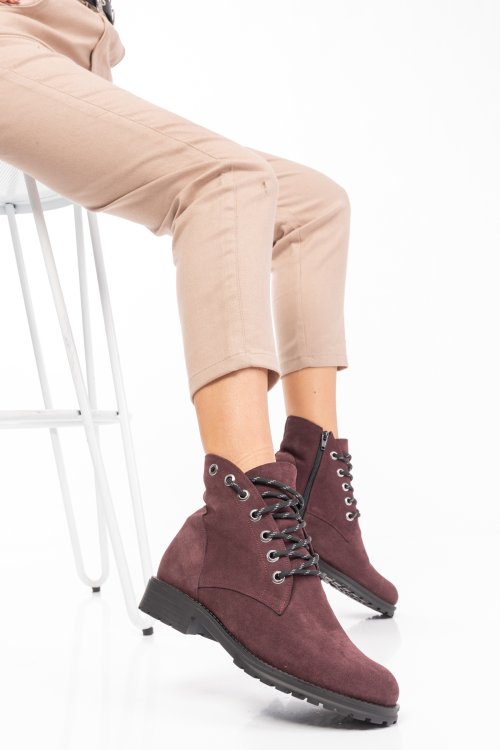 Ghete visinii piele naturala intoarsa 0pc10