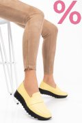 MOCASINI GALBENI PIELE NATURALA 2PC022