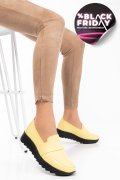 MOCASINI GALBENI PIELE NATURALA 2PC022