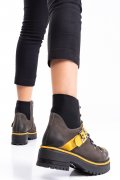 GHETE GRI PIELE NATURALA 5PC143