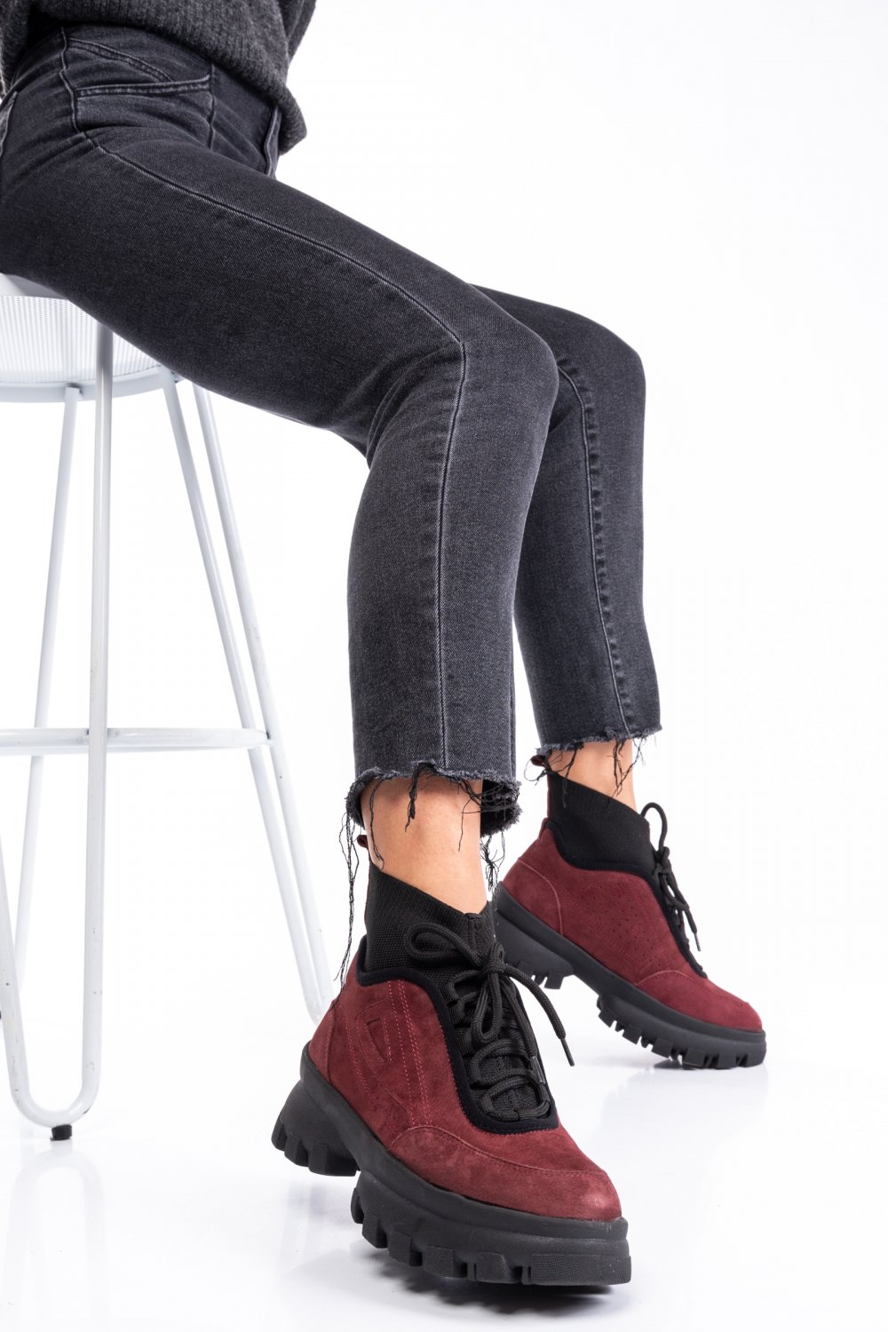 GHETE BORDO PIELE NATURALA 1PC5712