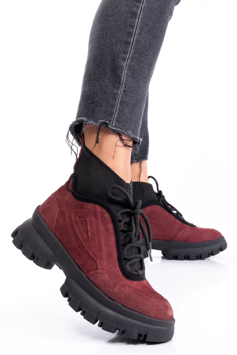 GHETE BORDO PIELE NATURALA 1PC5712