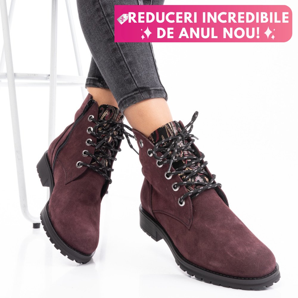 GHETE VISINII COLOR PIELE NATURALA INTOARSA 0PC10