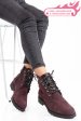 Ghete visinii color piele naturala intoarsa 0pc10