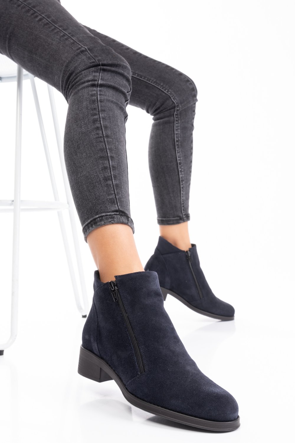 GHETE BLEUMARIN PIELE NATURALA INTOARSA 0PC1