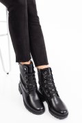 GHETE NEGRE PIELE NATURALA 9PC52