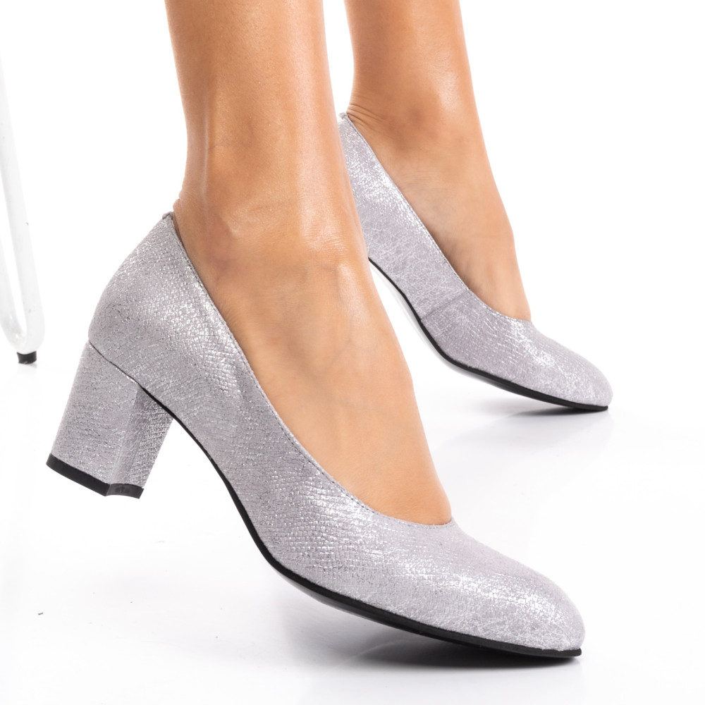 PANTOFI GRI PIELE NATURALA 1PC500