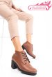 Botine maro piele naturala 03pc