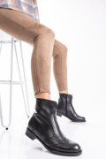 GHETE NEGRE PIELE NATURALA 1PC801