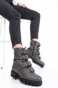 GHETE GRI PIELE NATURALA 1PC50