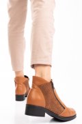 GHETE DAMA DESCHIS PIELE NATURALA MARO 0PC1