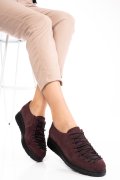 PANTOFIALL WINE PIELE NATURALA INTOARSA 2PC035