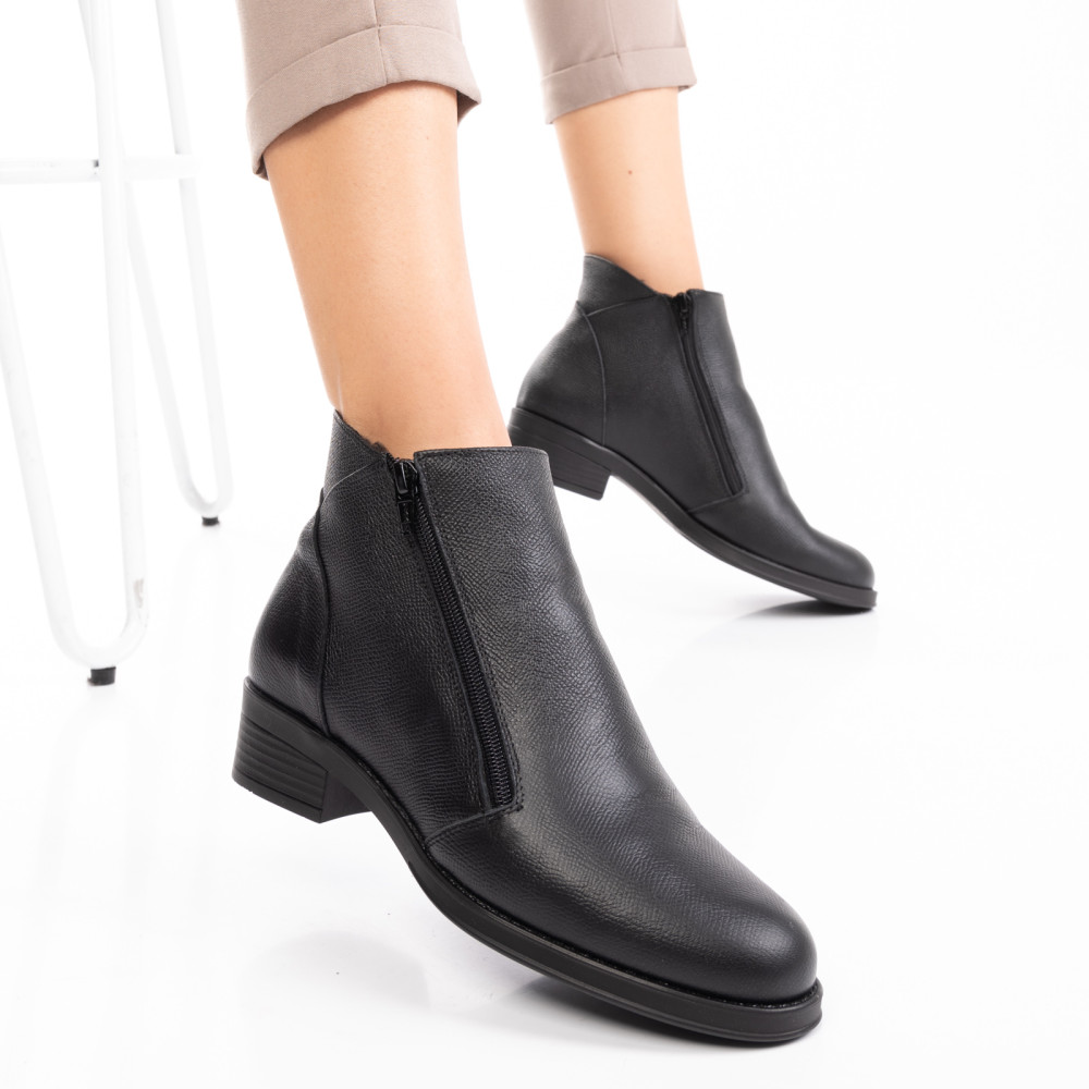 GHETE NEGRE PIELE NATURALA 0PC1-IMB