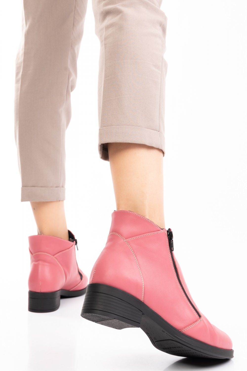 GHETE ROZ PIELE NATURALA 0PC1