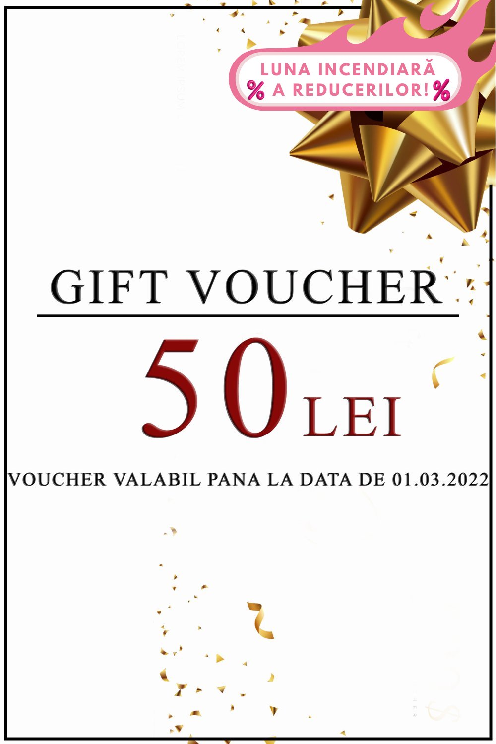 Voucher 50 LEI