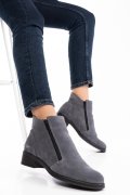 GHETE GRI PIELE NATURALA INTOARSA 0PC1-IMB