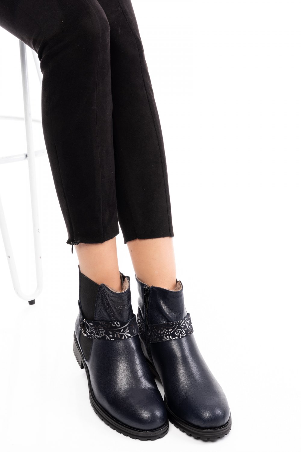 GHETE BLEUMARIN PIELE NATURALA 0PC7