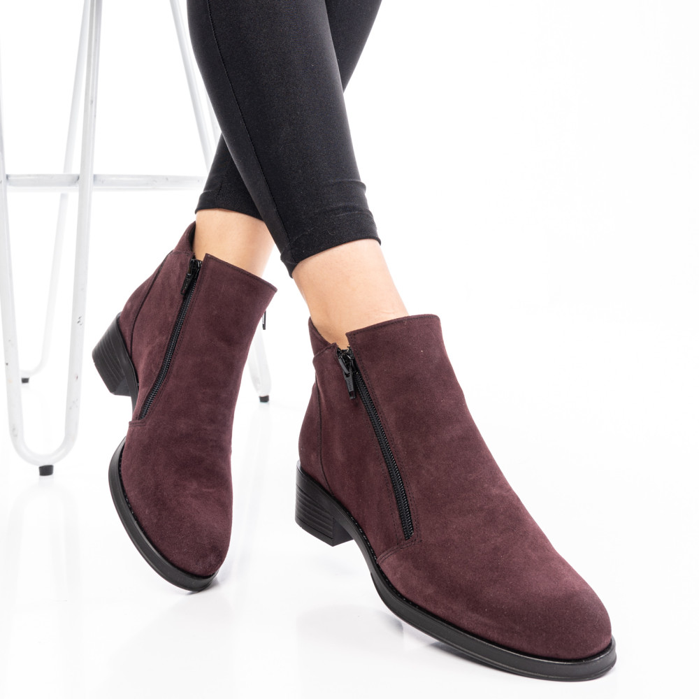 GHETE VISINII PIELE NATURALA INTOARSA 0PC1