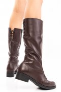CIZME MARO INCHIS PIELE NATURALA 7PC01-IMB