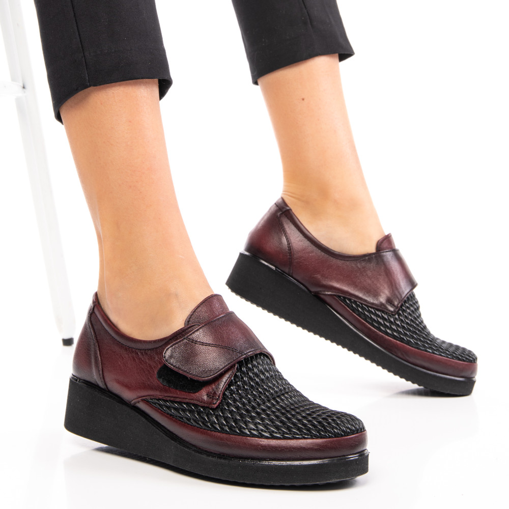 PANTOFI VISINII PIELE NATURALA 4PC50