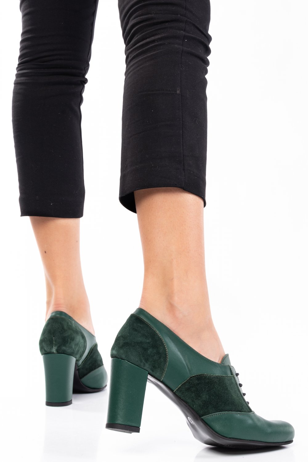 BOTINE VERZI PIELE NATURALA INTOARSA 2PC55