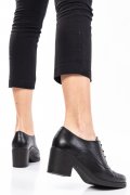 BOTINE NEGRE PIELE NATURALA 0PC17-LIB