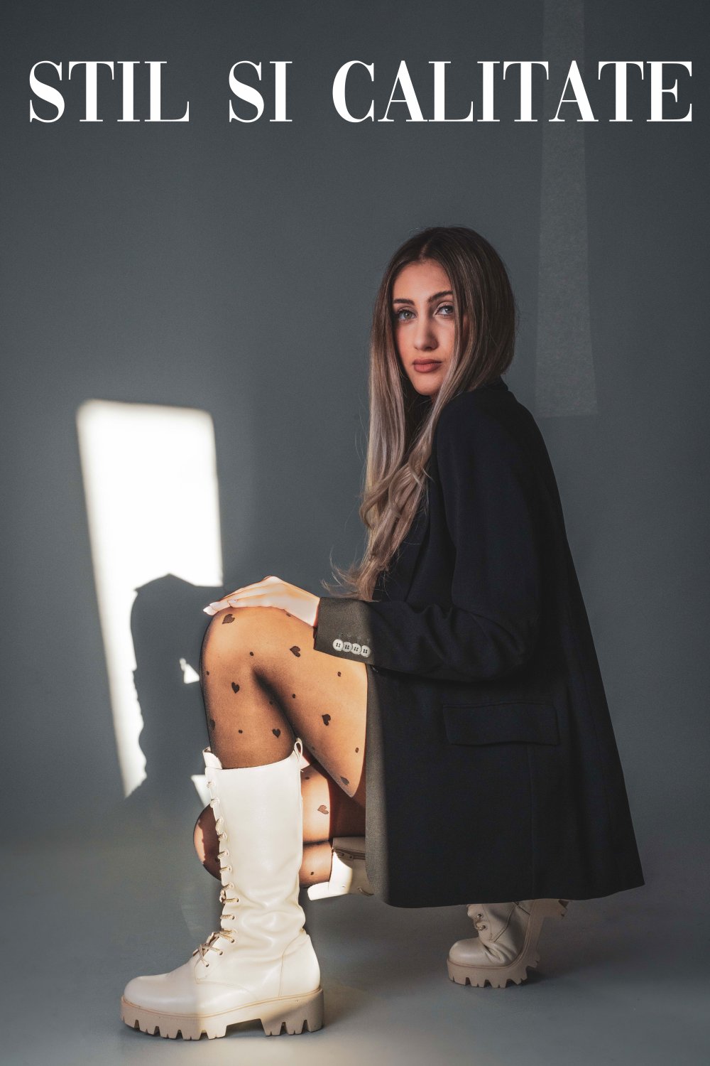 CIZME BEJ PIELE NATURALA 8PC00