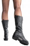 CIZME NEGRE PIELE NATURALA 8PC00