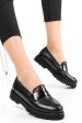 Mocasini negri piele naturala 2pc21648np