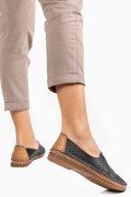 PANTOFI NEGRI PIELE NATURALA 4PC19-2