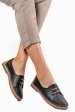 Pantofi negri piele naturala 4pc19-2