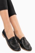 MOCASINI NEGRE PIELE NATURALA 3PC4-02