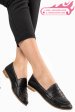 Mocasini negre piele naturala 3pc4-02