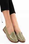 ESPADRILE KHAKI PIELE NATURALA 4PC18-2
