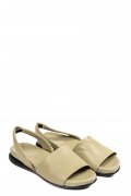SANDALE OLIVE PIELE NATURALA 7PC06