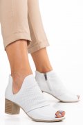 BOTINE ALBE PIELE NATURALA 5PC10