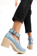 GHETE ALBASTRE PIELE NATURALA 8PC70