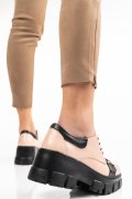 PANTOFI ROZ PIELE NATURALA 2PC091