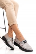 ESPADRILE ARGINTII PIELE NATURALA 0PC6