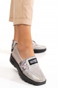 ESPADRILE ARGINTII PIELE NATURALA 0PC6