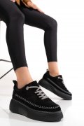 PANTOFI NEGRI PIELE NATURALA INTOARSA 4PC69