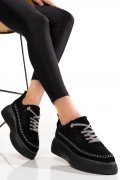 PANTOFI NEGRI PIELE NATURALA INTOARSA 4PC69