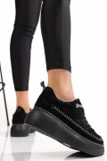 PANTOFI NEGRI PIELE NATURALA INTOARSA 4PC69